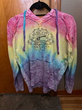 Nashville Tie-Dye Pullover Hoodie